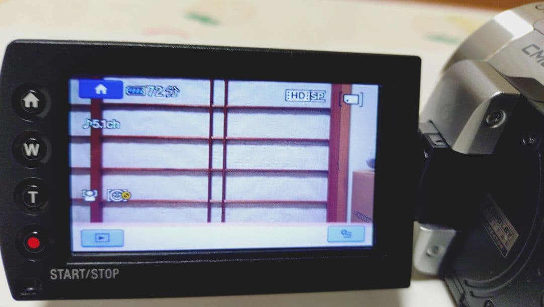 ソニーハンディカム　HDR−CX12 シルバー