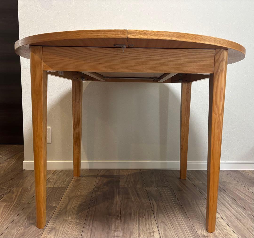 【11/15迄出品】francfranc ダイニングテーブル　ワルツ　伸長式