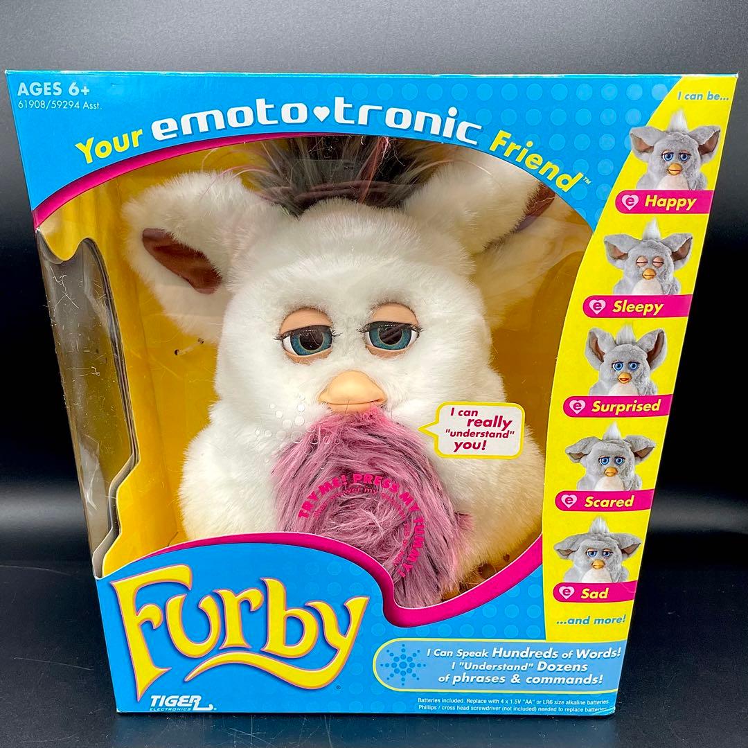 ファービー 2 英語 ブルー 水色 緑目 海外 furby