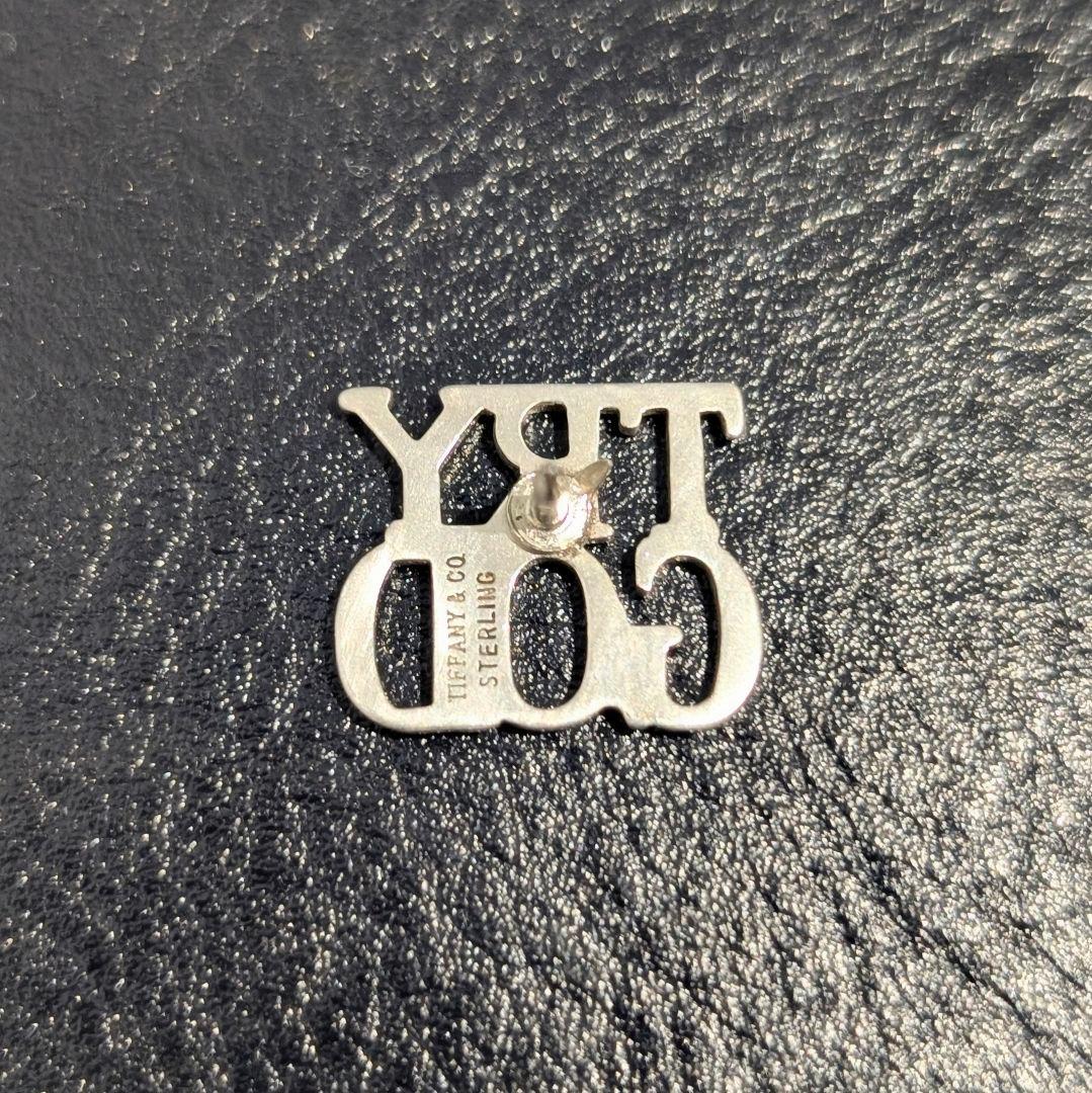 TIFFANY TRY GOD ピンバッジ silver ティファニー