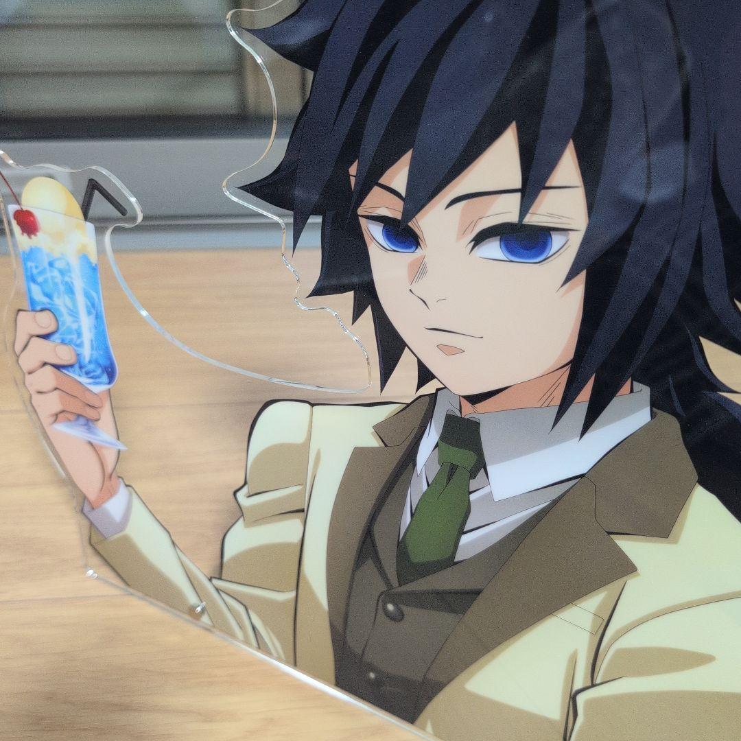 鬼滅の刃 冨岡義勇 AGF 純喫茶 一緒に純喫茶 ビッグアクリルパネル