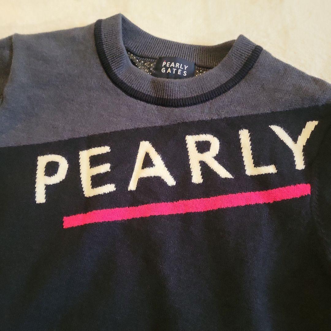 PEARLY GATES あったか裏地付きロゴセーター☆