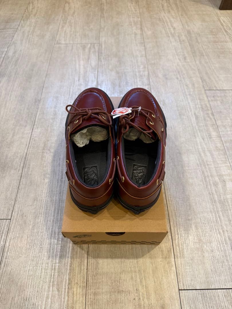 Vans V176CF ブラウン/ブラック 28cm 2アイレット