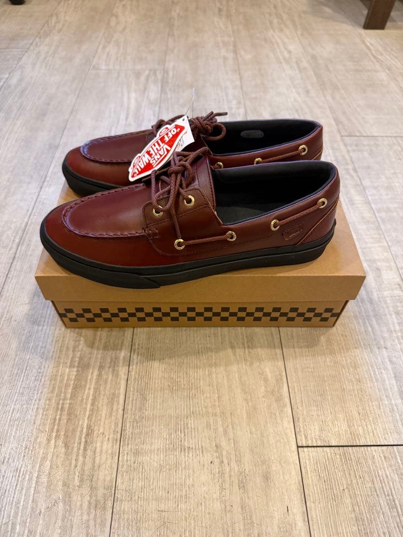 Vans V176CF ブラウン/ブラック 28cm 2アイレット