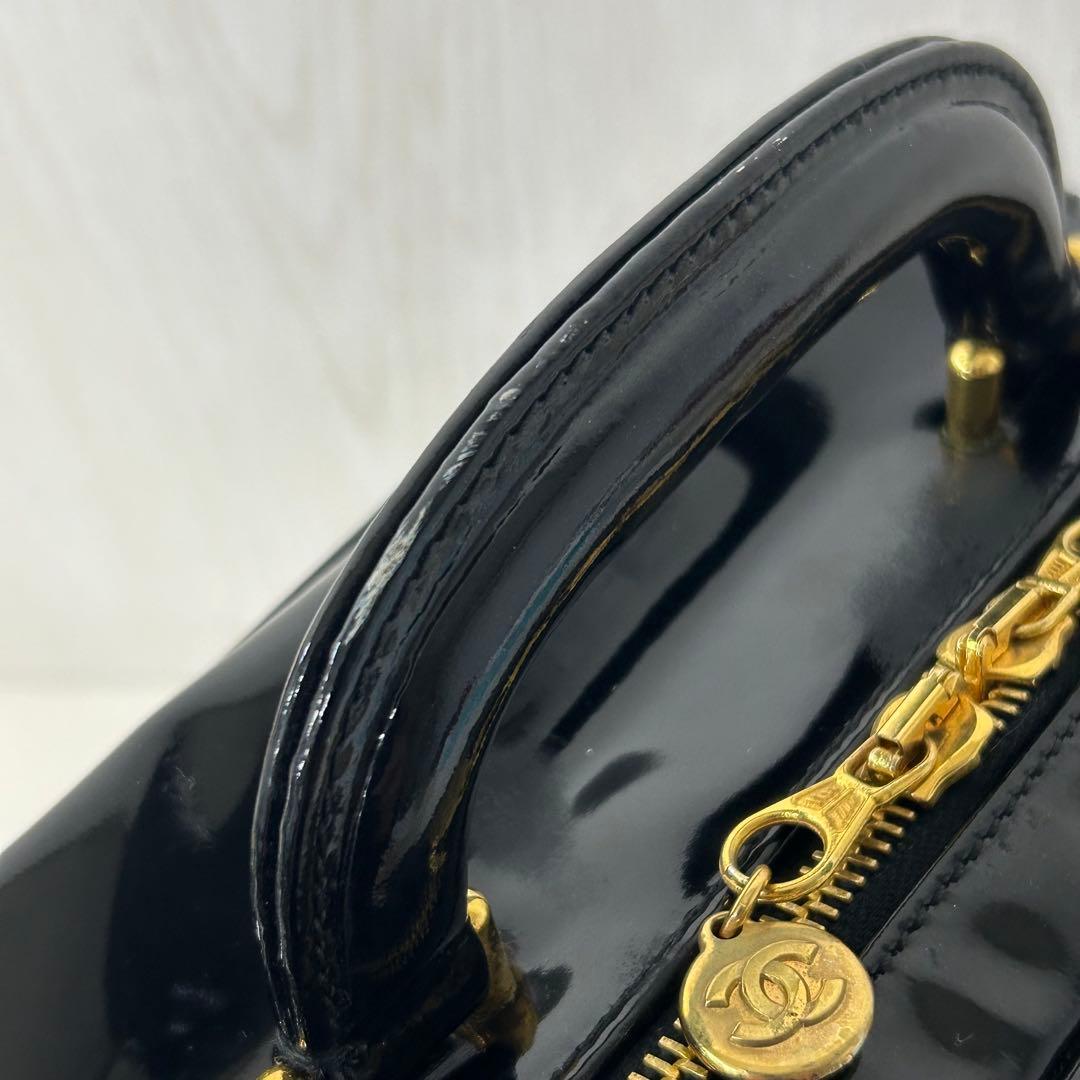 CHANEL シャネル A07060 バニティバッグ エナメル