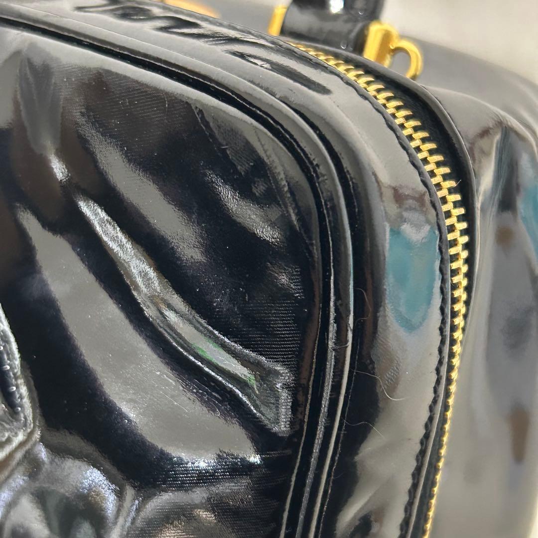 CHANEL シャネル A07060 バニティバッグ エナメル