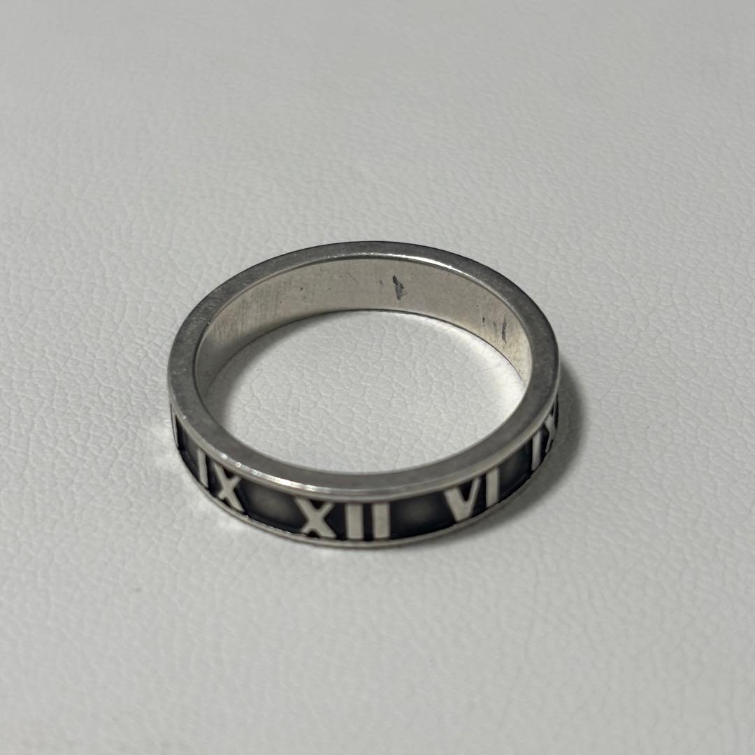 ティファニー　アトラスリング ナロー　15号　シルバー925