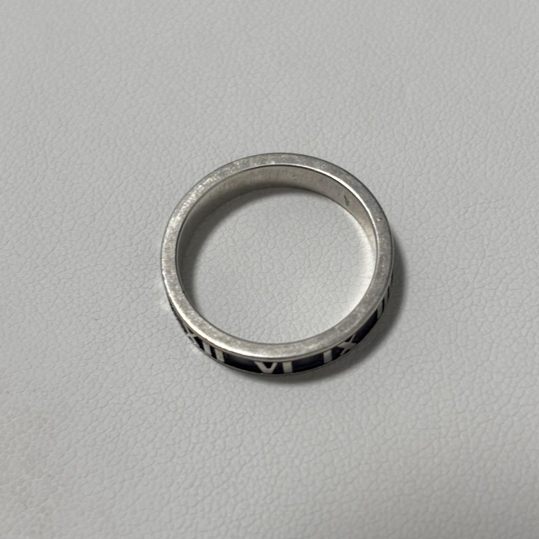 ティファニー　アトラスリング ナロー　15号　シルバー925