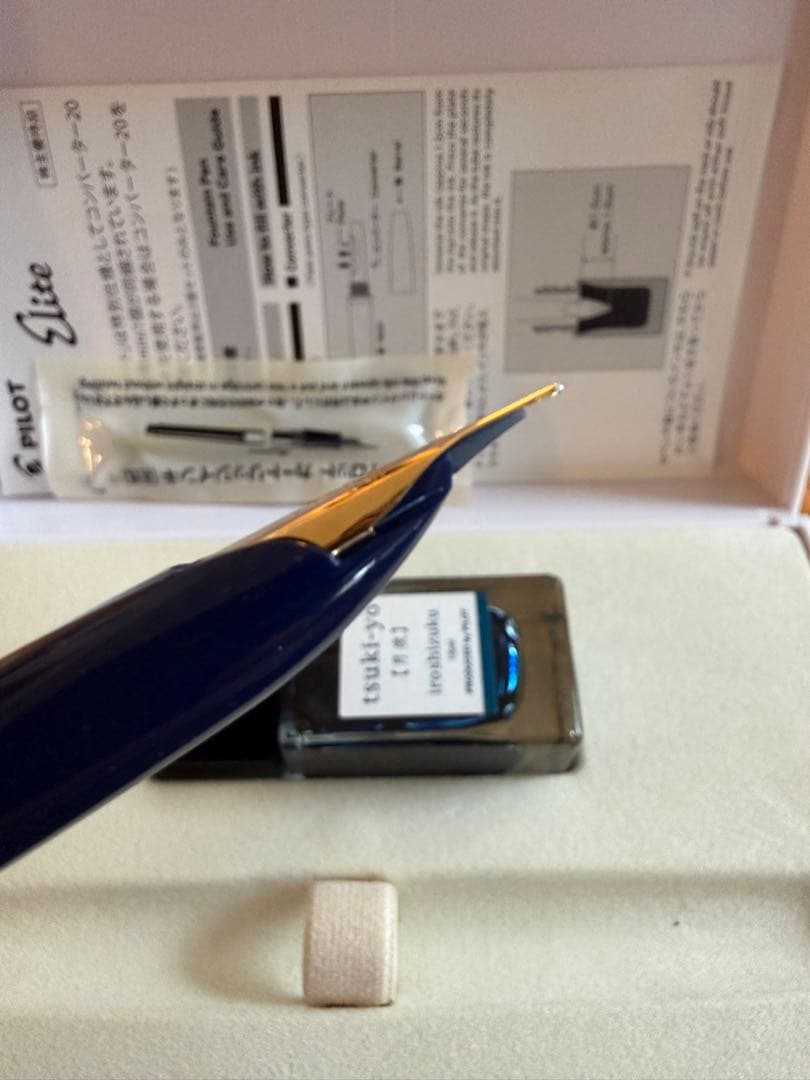 パイロット エリート　株主優待品　万年筆