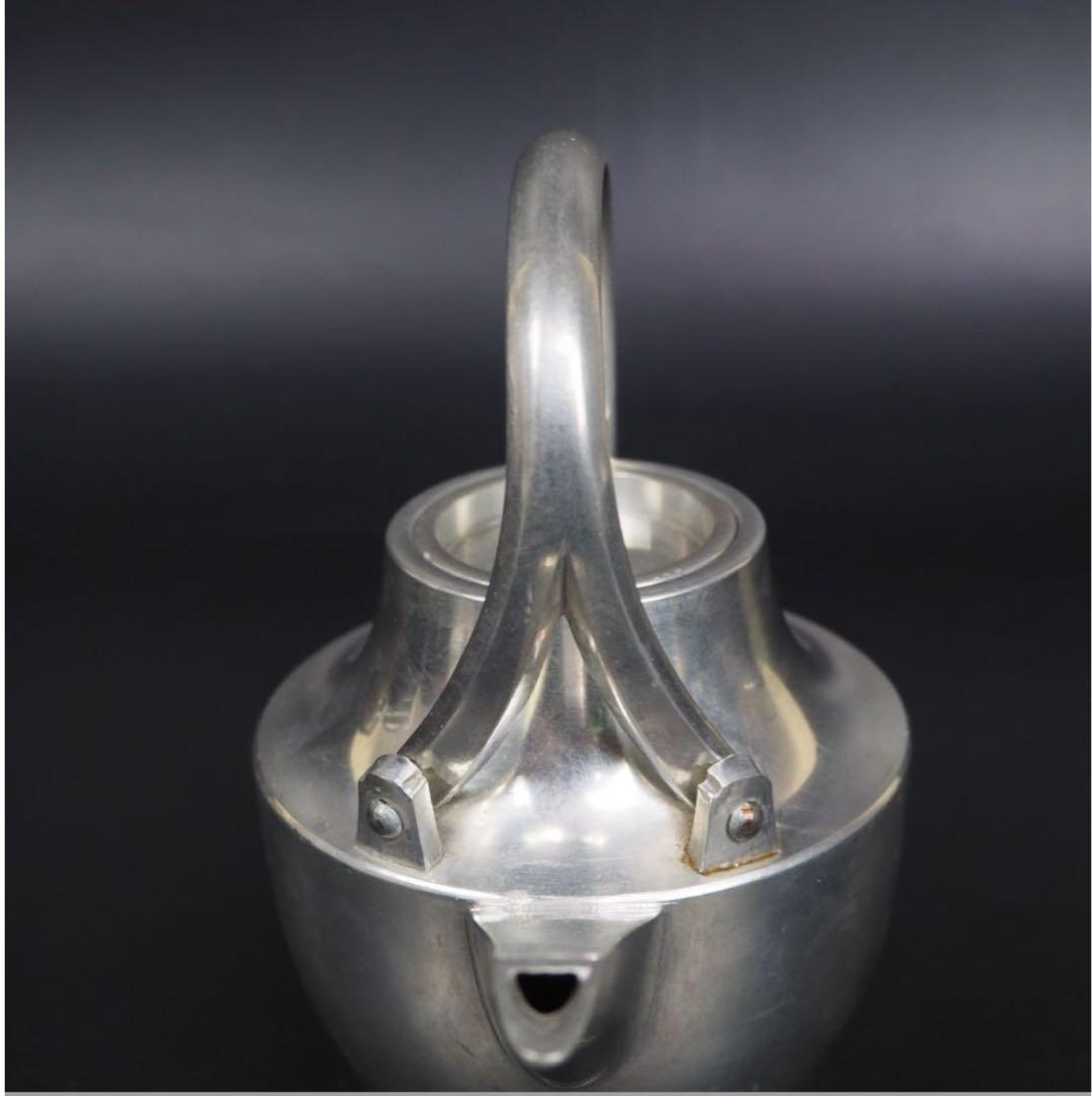 送料無料　中村半兵衛(中村半印) 造　小振り純錫製銚子　酒器　①