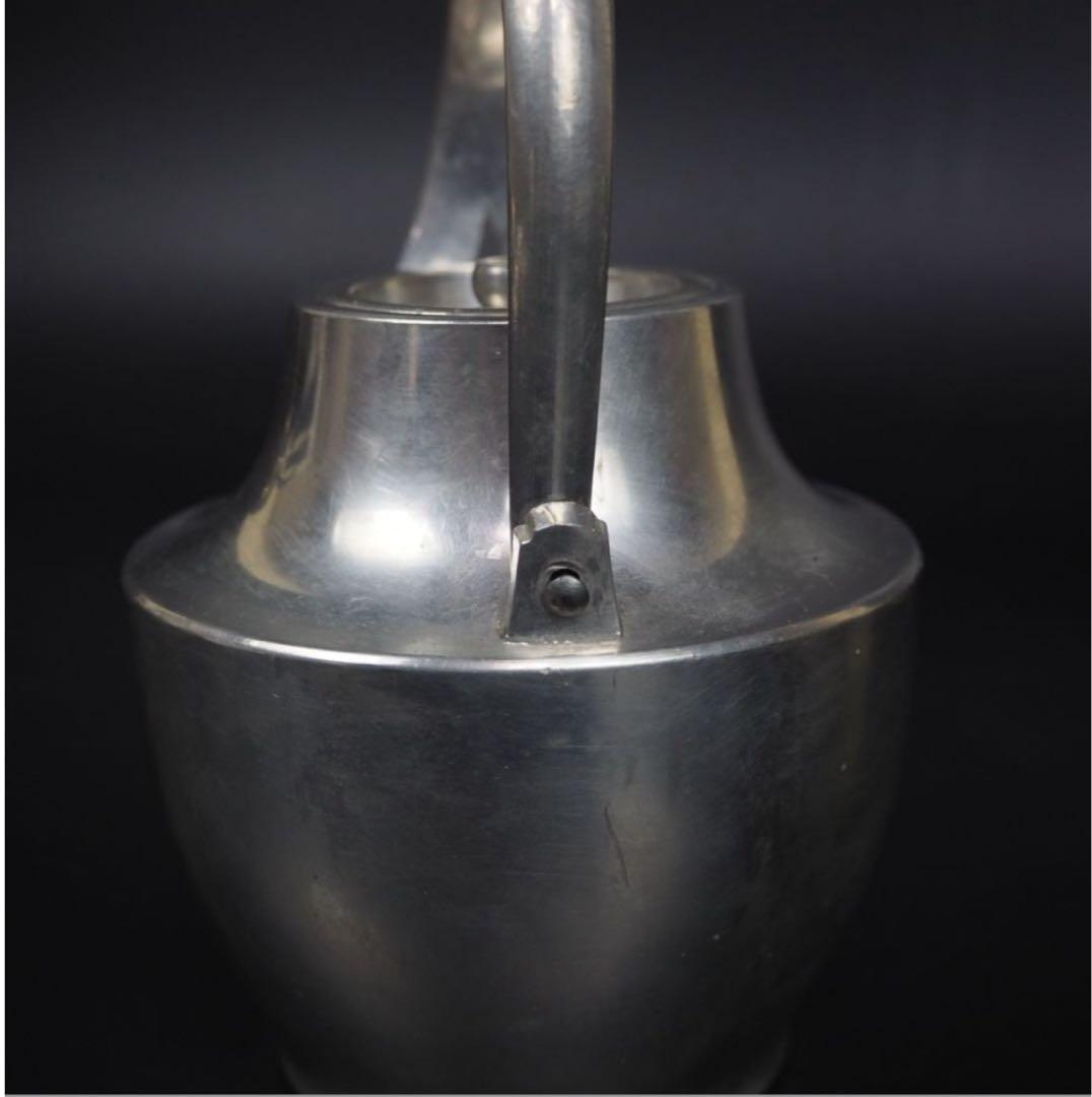 送料無料　中村半兵衛(中村半印) 造　小振り純錫製銚子　酒器　①