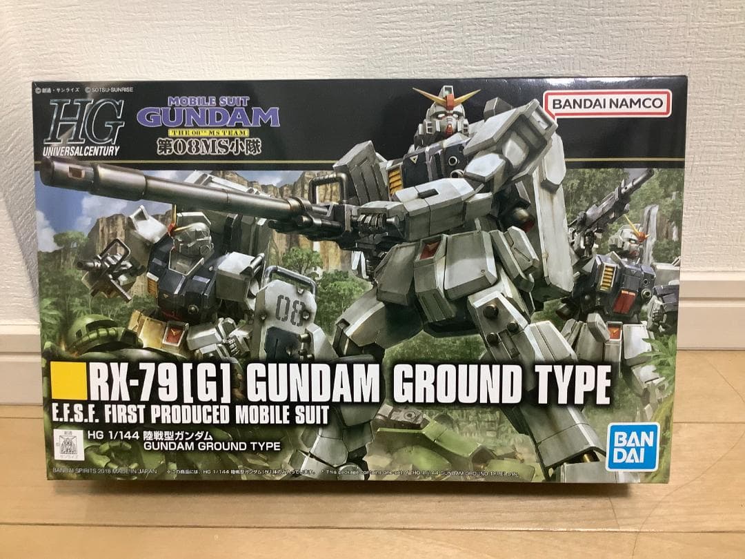 新品未組立】HGUC ガンダムEz8 陸戦型ガンダム 第08MS小隊セット