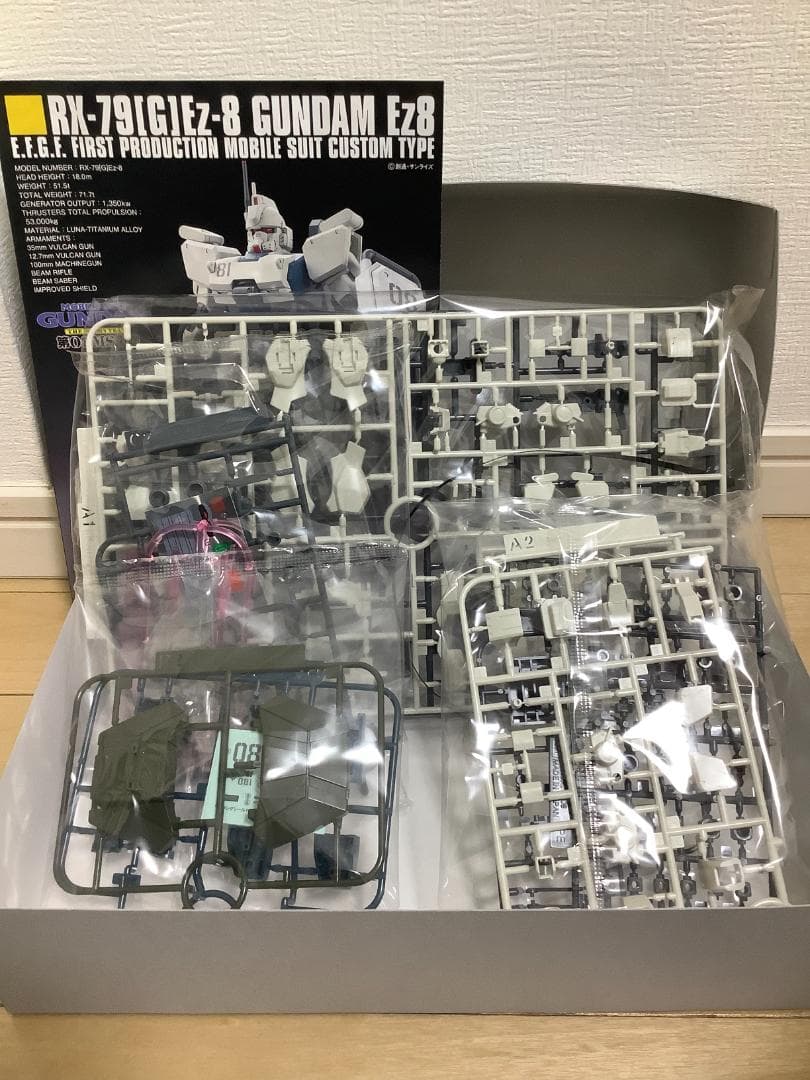 新品未組立】HGUC ガンダムEz8 陸戦型ガンダム 第08MS小隊セット