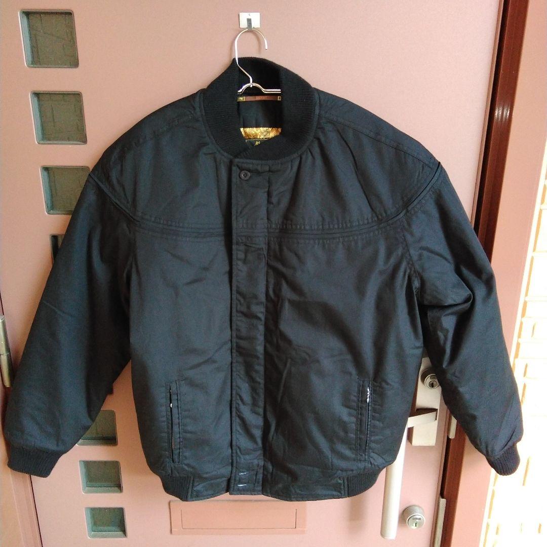 凵 ダービーオブサンフランシスコ ジャンパー ダービージャケット 黒金