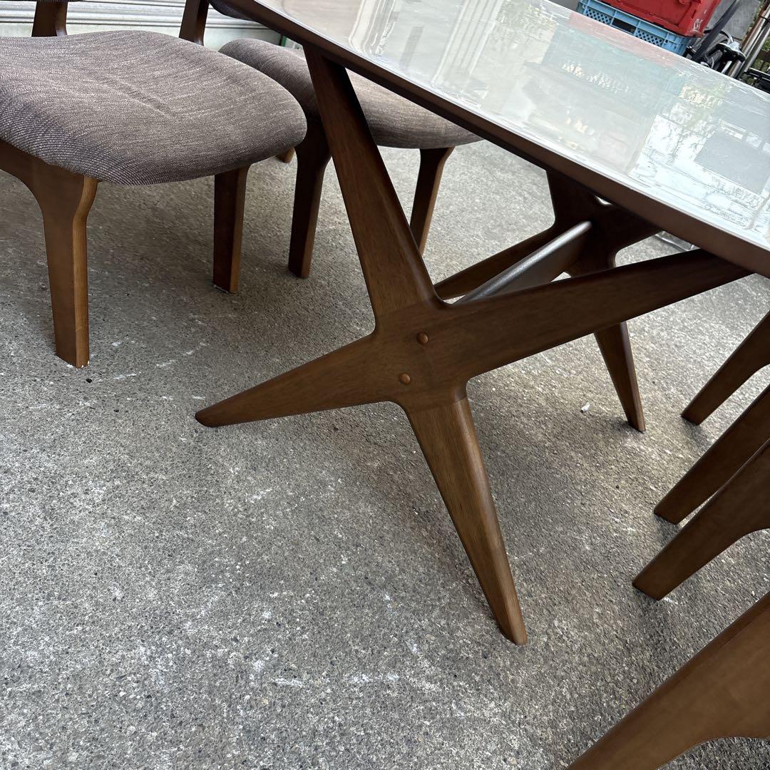 【直接引き取り限定】リビングダイニングテーブル・チェア5点セット