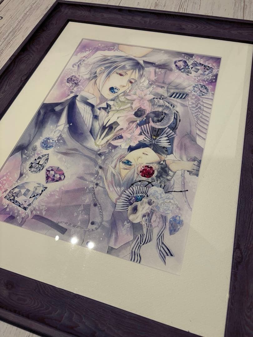 『透明標本』黒執事展 複製原画