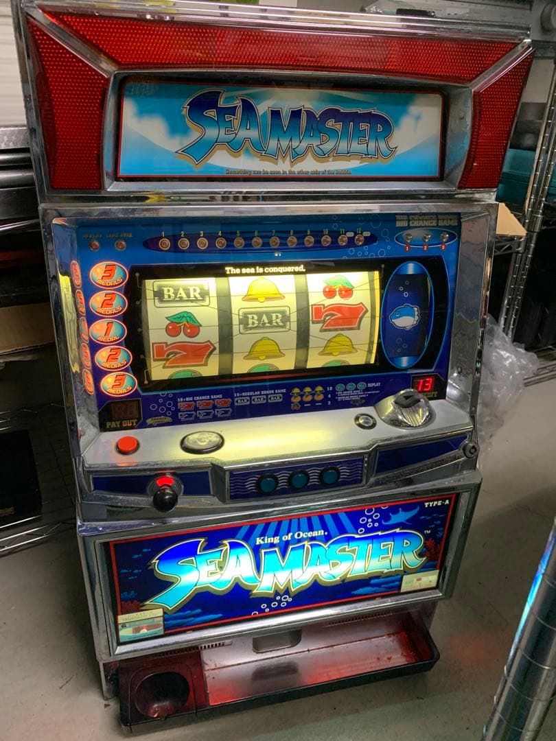 激レア パチスロ スロット実機 4号機 ［山佐］シーマスターX 設定キー