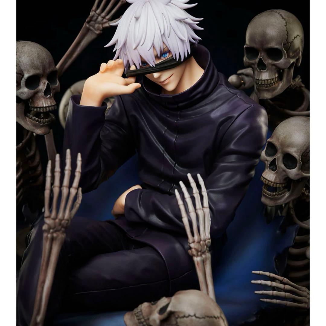 外箱の状態も良好！販売終了品 五条悟 フィギュア