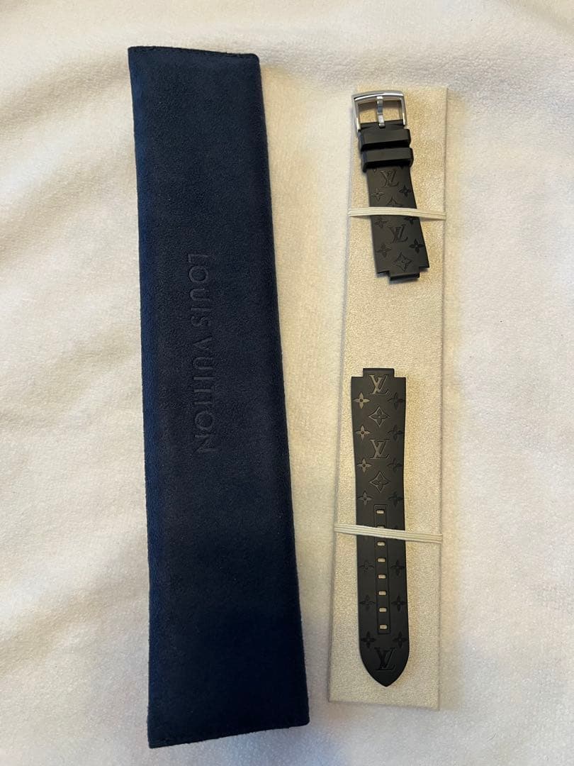 ルイ・ヴィトン ブラック ラバーベルト