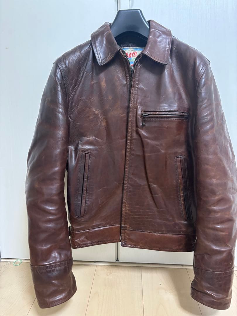 Aero Leather Co. レザージャケット 36 ハイウェイマン Aero Leathers（エアロレザー） AERO LEATHER ライダースジャケット