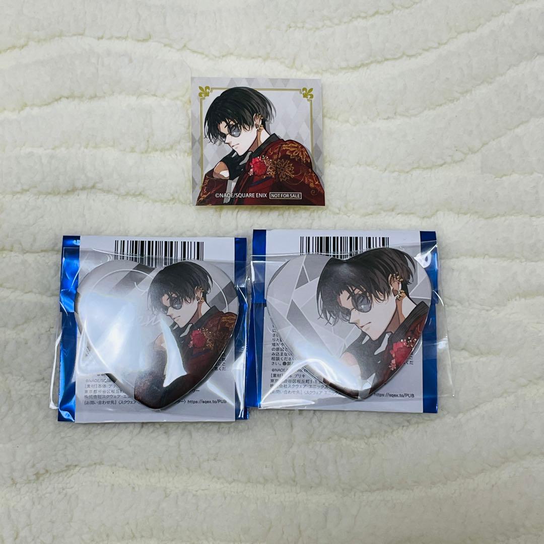 憂炎 東京エイリアンズ ハート缶バッジ 東エリ ドレスアップ 特典