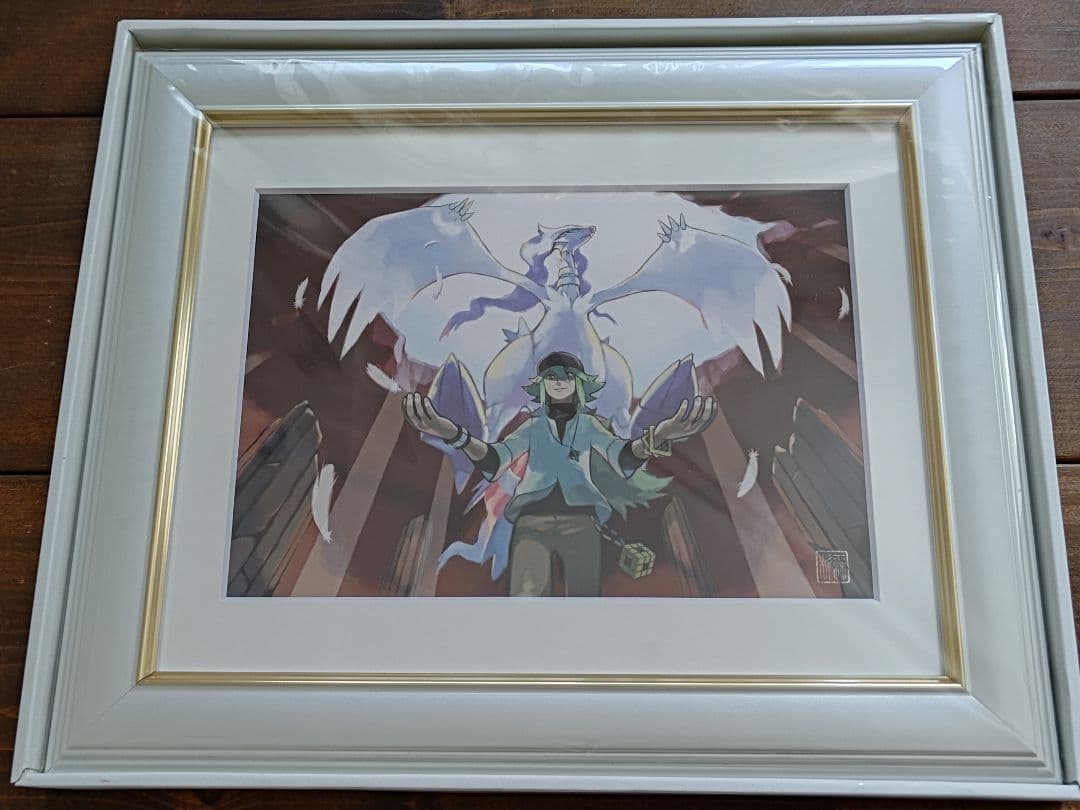 ポケモン コレクタブルアート Nのレシラム Nのゼクロム