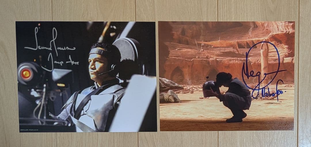 1/16迄出品 STARWARS　テムエラ・モリソン　ダニエル 直筆サイン