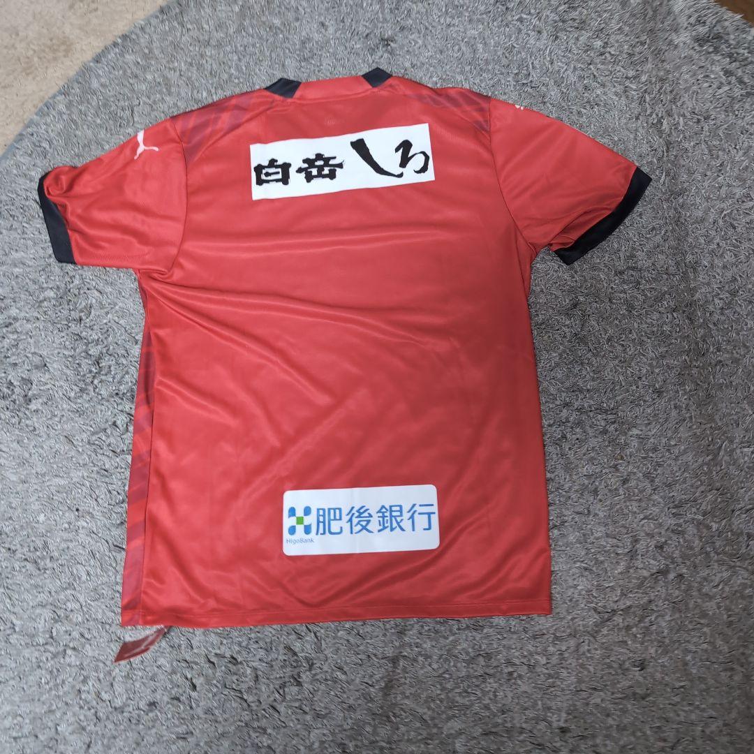 新品タグ付】ロアッソ熊本 ユニフォーム 2024 ホーム ネーム 番号無