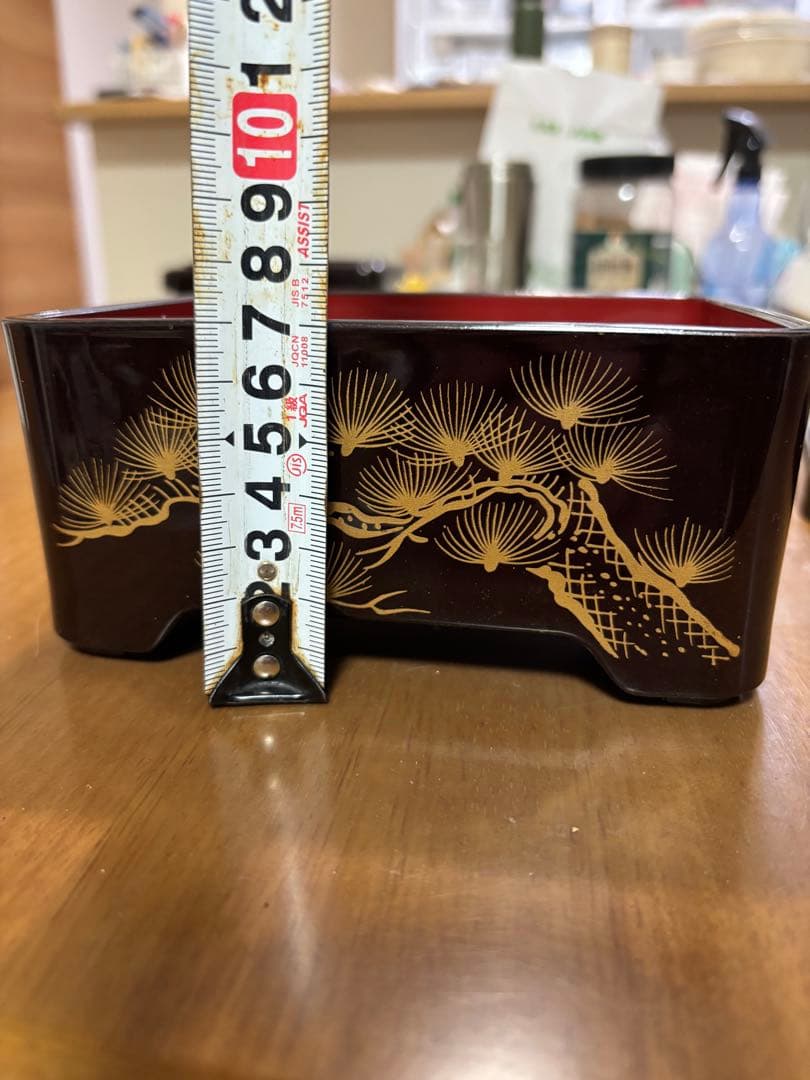 漆器 重箱 26個セット 金色の松