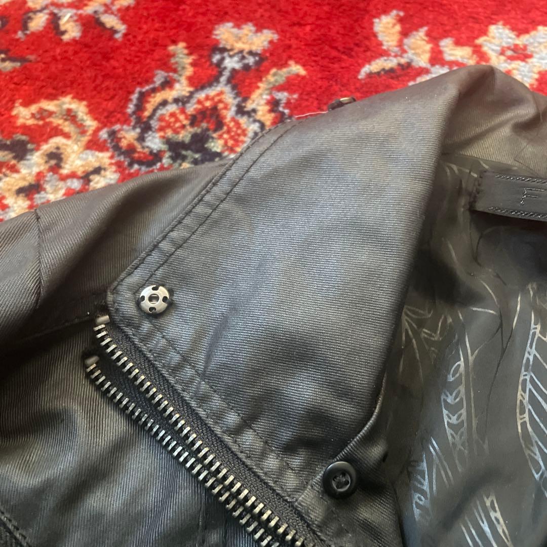 00s FUGA コーティング ライダース ジャケット archive N1