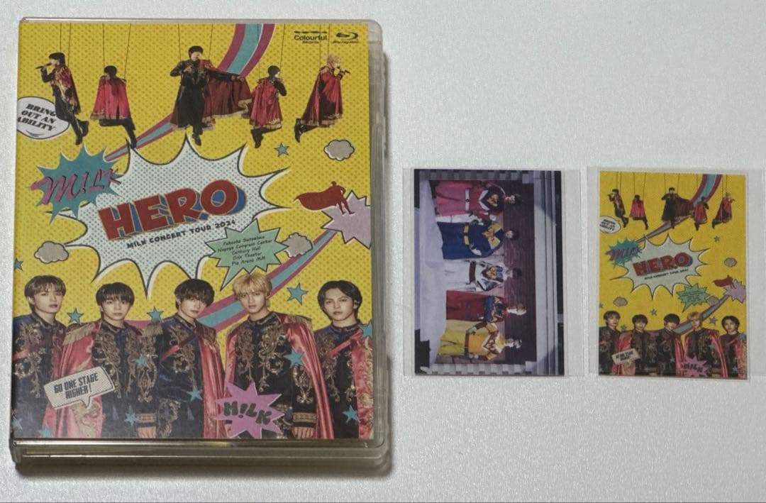 M!LK HERO 通常盤 Blu-ray トレカ付き - メルカリ