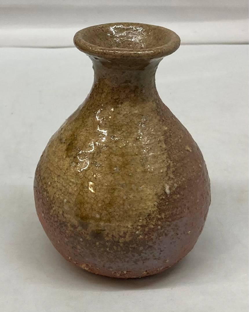 B163b 高橋楽斎作 花入・徳利・玉露茶器 3点セット 共箱 極