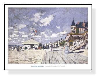 額装品/Sur les planches/クロード モネ/ポスター/インテリア