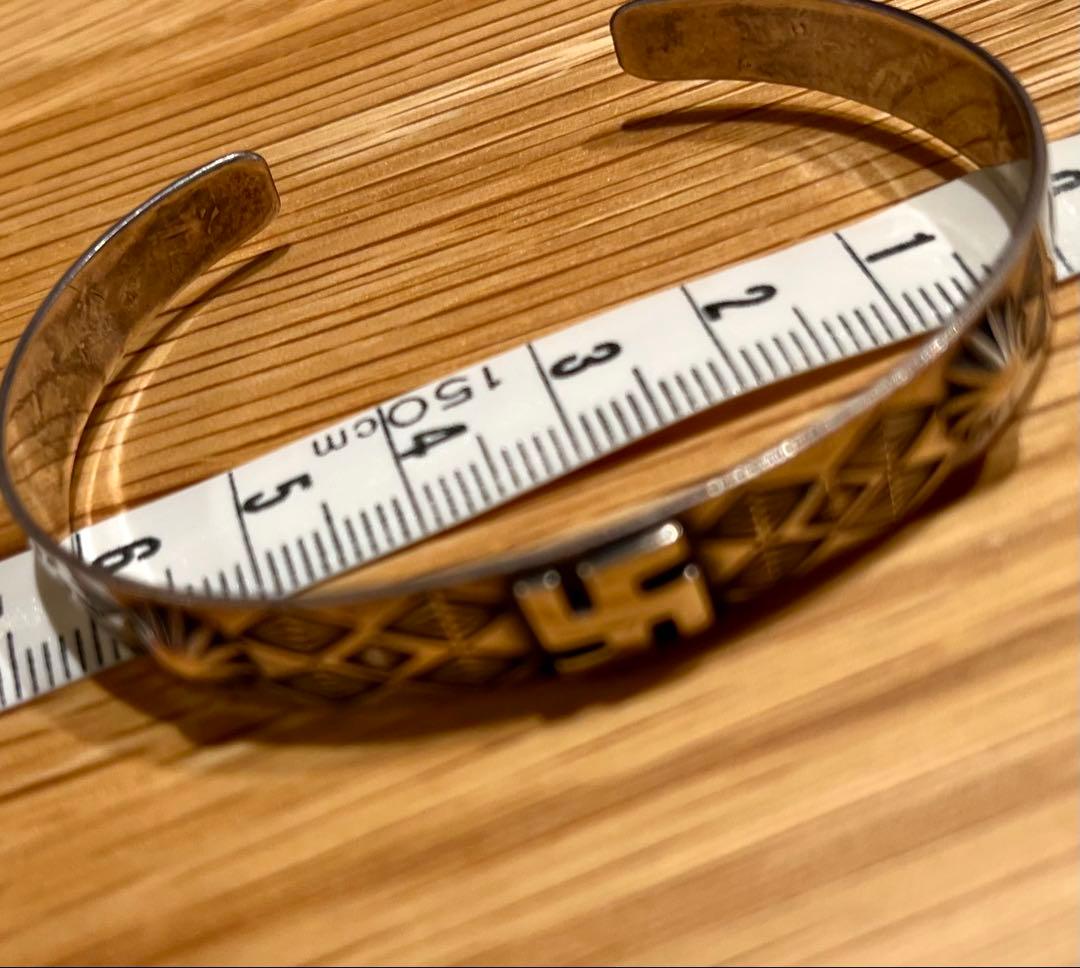 K*O様 1925s 卍　逆卍　ビンテージ　ナバホバングル　Antique Na