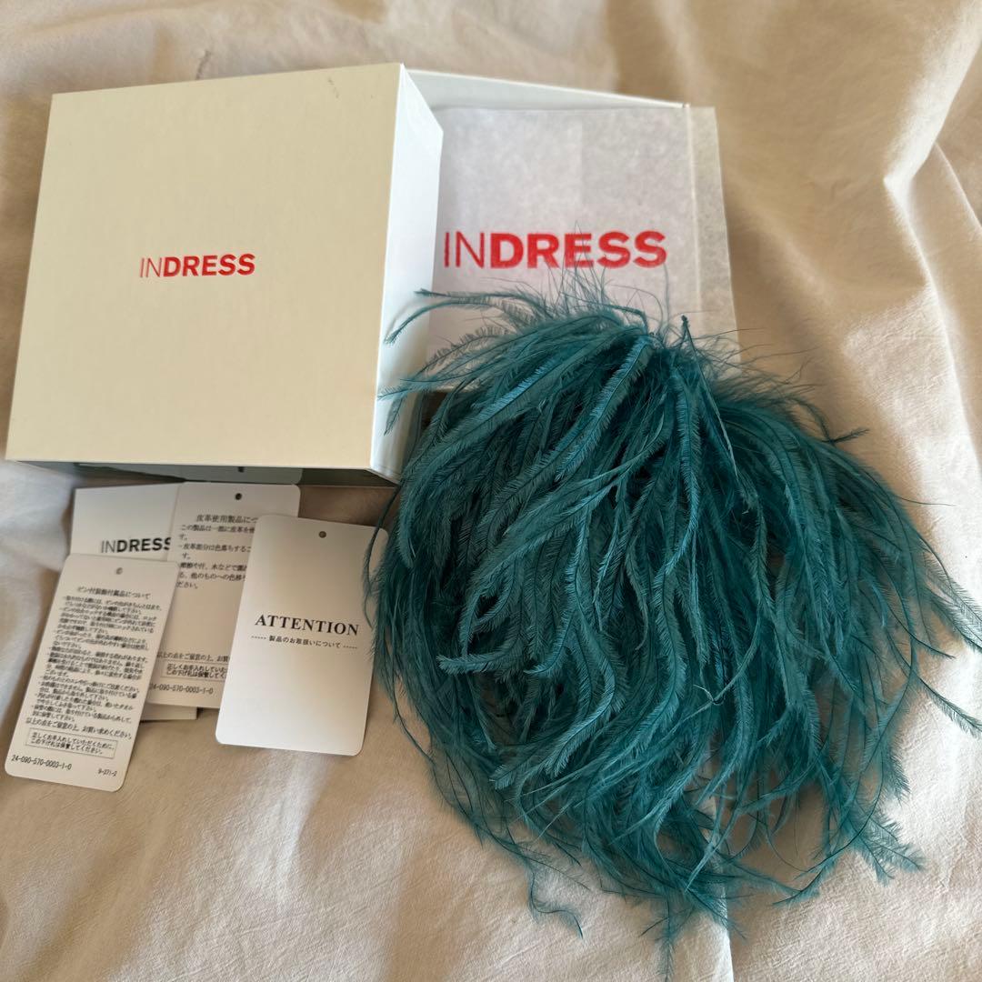 アパルトモン INDRESS Ostrich feather broo