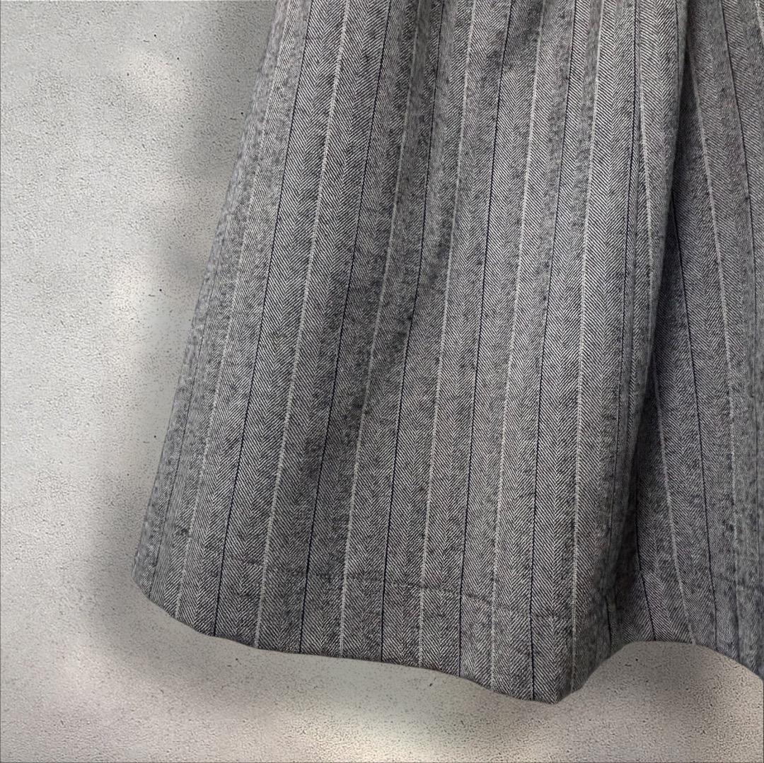 1688【COMME des GARÇONS】フレアスカート ミモレ丈 春秋冬