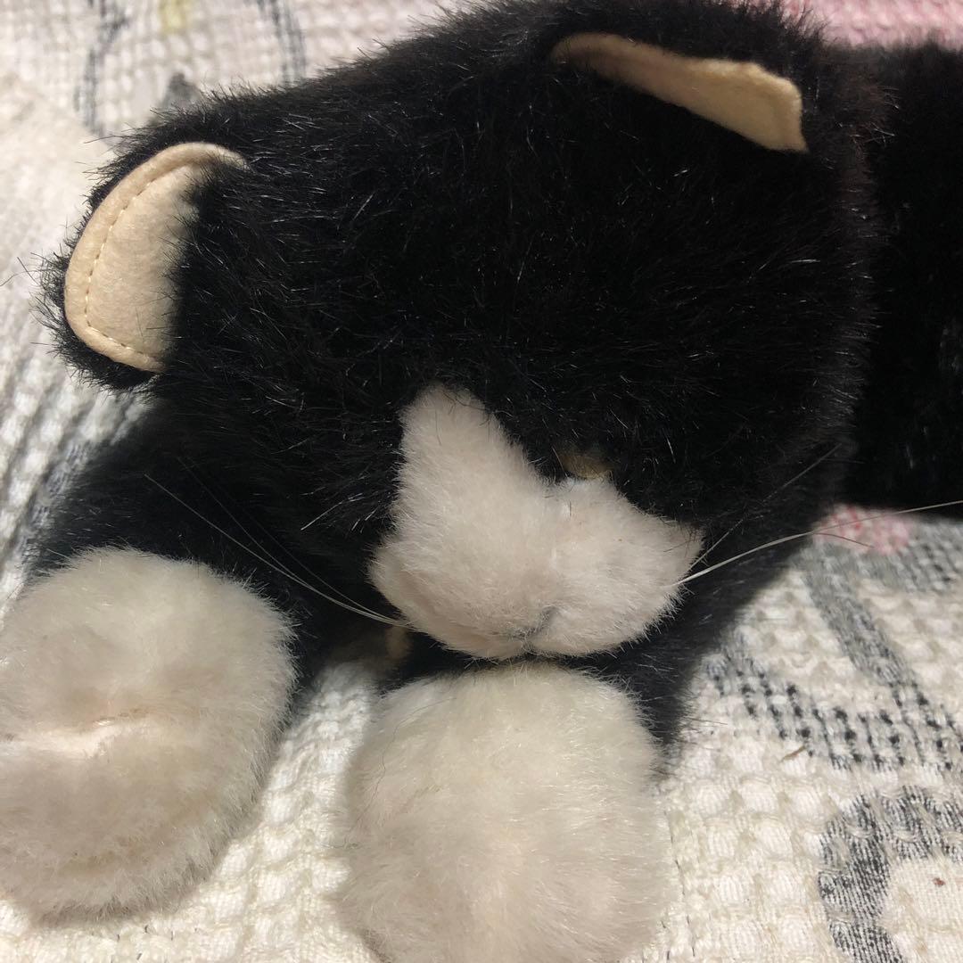 モンスイユ 大きな黒猫 寝そべりポーズ ぬいぐるみ 中古品 - メルカリ