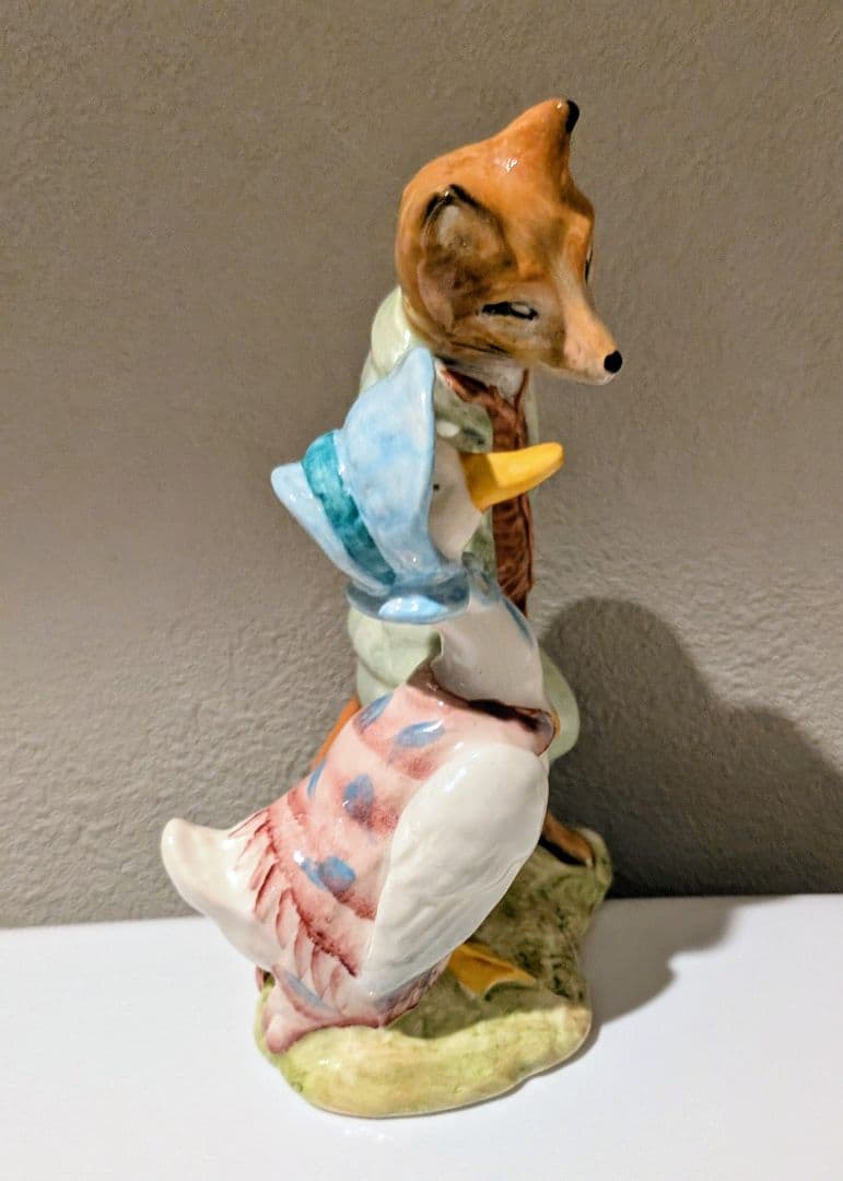 ピーターラビット ジマイマときつねの紳士 ロイヤルアルバート