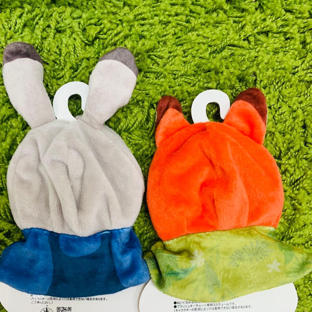 ズートピア ニック ジュディ コスチューム ポンチョ ユニベアシティ