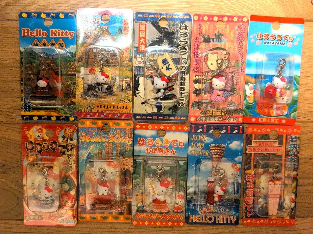 ご当地キティ ファスナーマスコット ハローキティ　根付　ストラップ　まとめ②