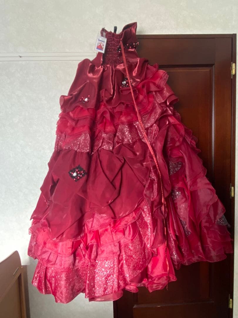 d*7様 ウエディングドレス　カラードレス　cr-2048 ウェディング　バラ