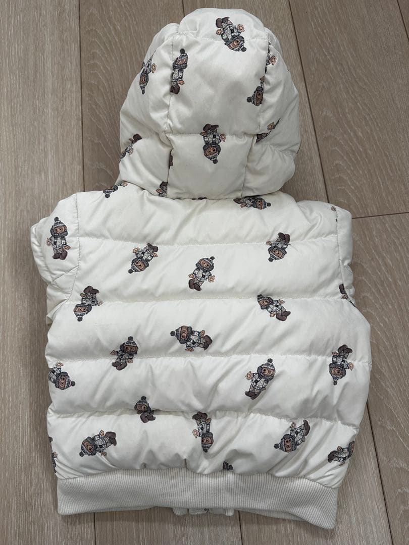 Ralph Lauren 24M(85〜90cm)ホワイト ダウンコート