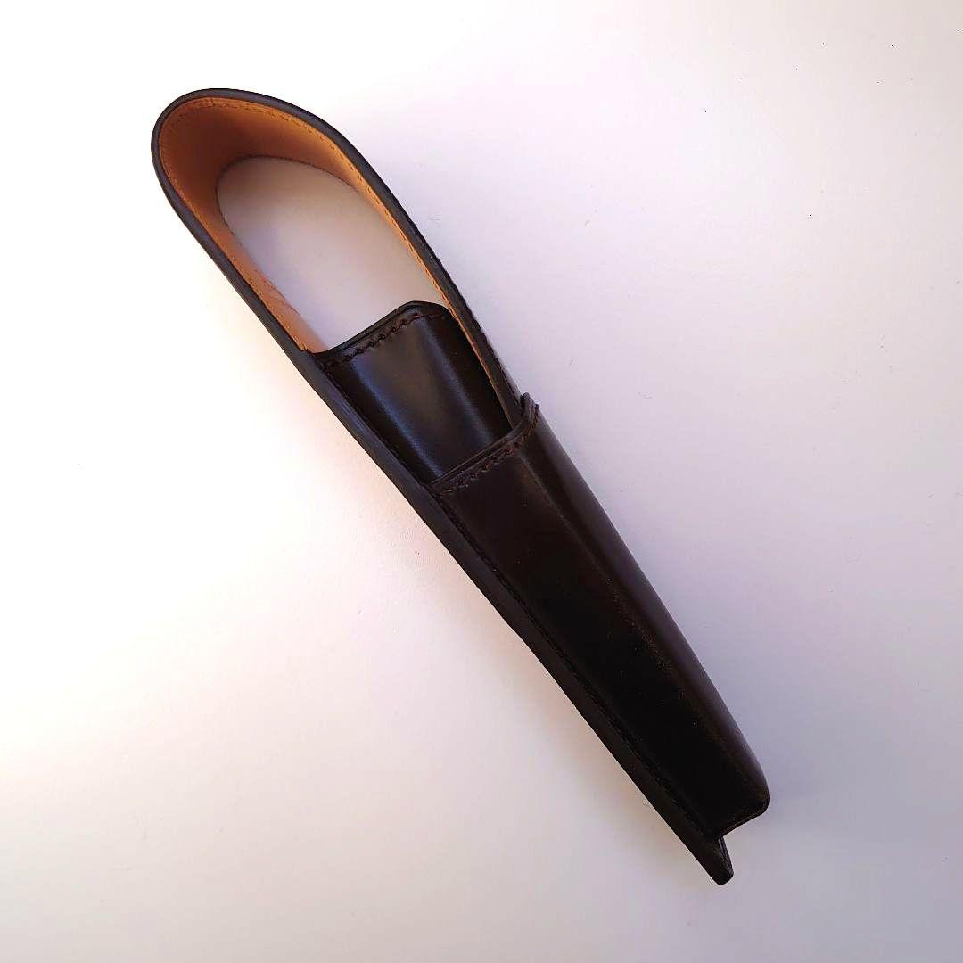 brelio コードバン ペンケース1本差し