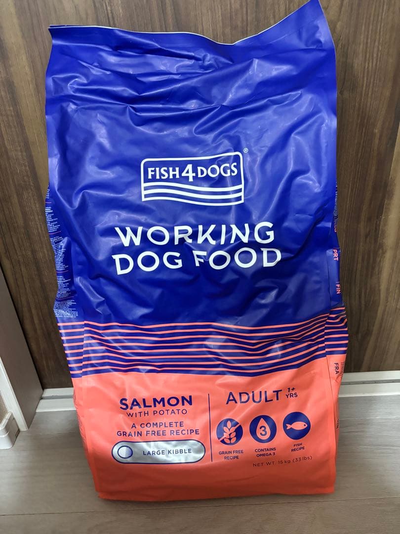 フィッシュ4ドッグ サーモン 大粒 15キロ フィッシュ4ドッグ公式