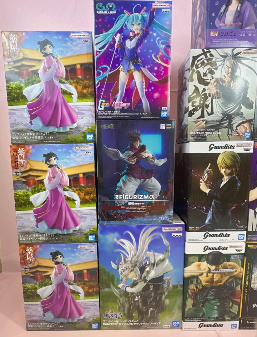 薬屋のひとりごと ワンピース ドラゴンボール 呪術廻戦 プライズ品