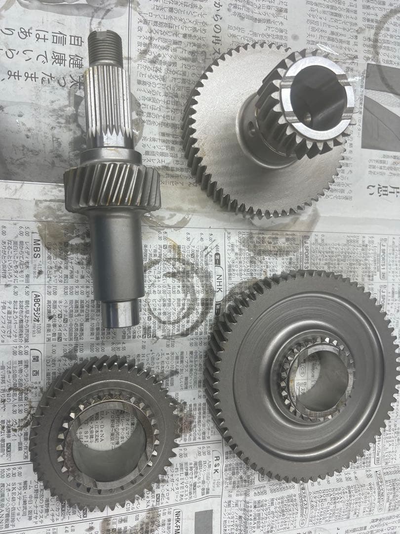 まあくんJA11 トランスファーダウンギア　6.5対1 組み込み済