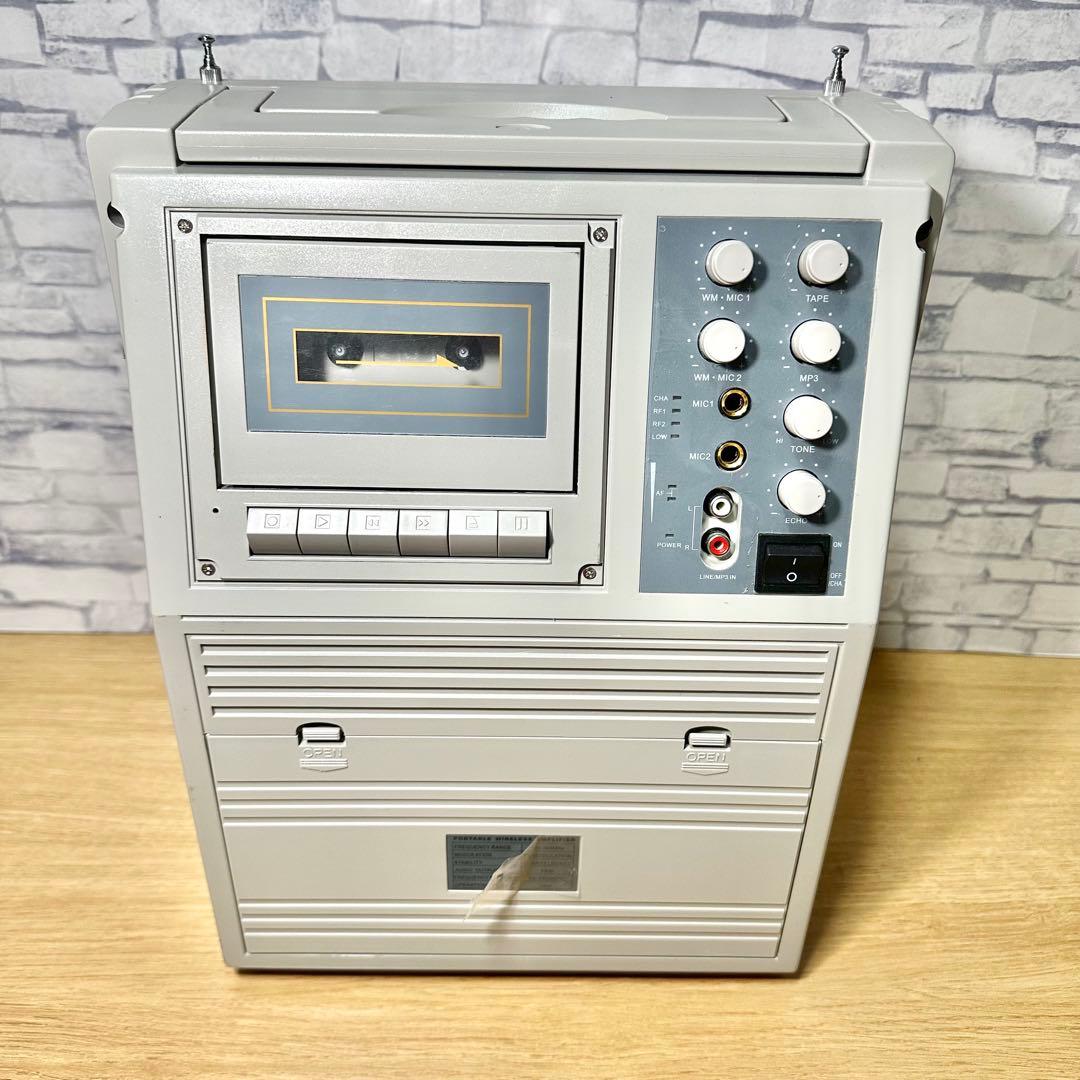 CEER AK-668 ワイヤレスアンプ ポータブルアンプ セット 動作確認済