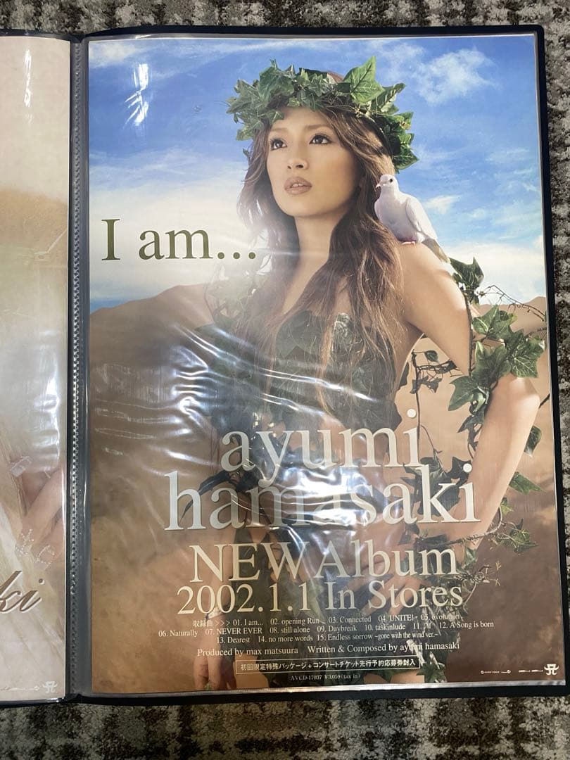 美品】 浜崎あゆみ B2 ポスター Moments