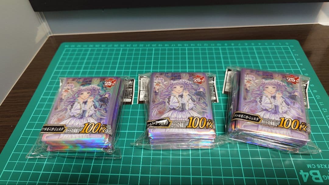 遊戯王 ヴァルモニカ スリーブ 3つセット