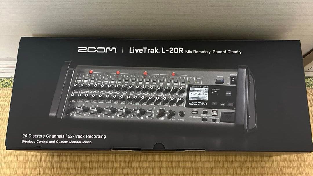 ZOOM LiveTrak L-20R デジタルミキサー